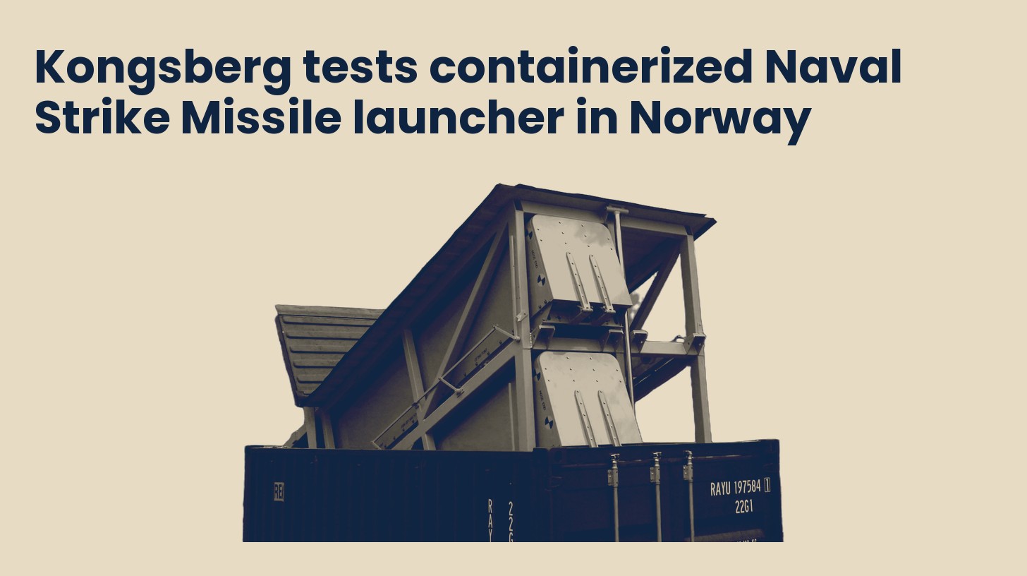 A modified shipping container with its roof opened and a missile launcher raised, isolated on a plain sand background.